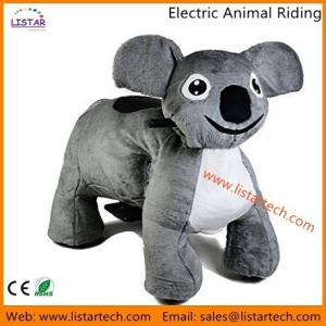 China Plush Wheel Plush Walking Scooter Animals Kids Battery Operated Rides with Factory Price factory