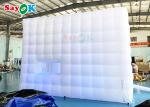 Air Inflatable Tent Airproof LED Outdoor Inflatable Tent Cube 5x5x3.5mH For