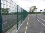50×200mm Garden Security Twin Wire Mesh Fencing / Fence Heat Treated