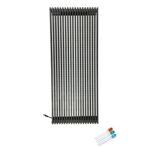 Customize Waterproof P25 transparent mesh led display led grid screen