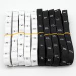 Woven clothes fabric care label sewing garment label cloth