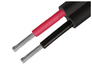 China Solar PV Twin Core Cable Tinned Copper Wire 0.6KV - 1KV For Photovoltaic Power Station factory