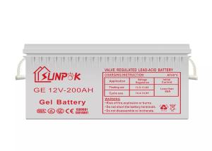 China Sunpok Gel Batteries: Reliable Solar Solutions for 12V 100Ah Power factory
