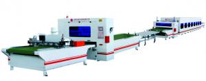 China 1300mtr Industrial Wood Laminating Machine For Door Panel Veneering 400-2600mtr factory