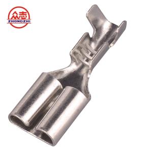 China Bright Tin Plated H65 Auto Wire Terminal Connectors DJ621-E6.3 factory