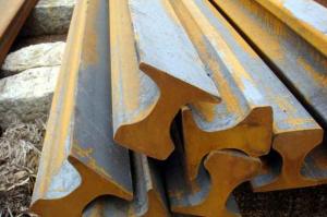 China 38 kg Standard heavy railway steel rail factory