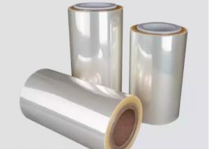 China 30mic-70mic PVC Heat Shrink Film For Glass & Metal Containers on sale