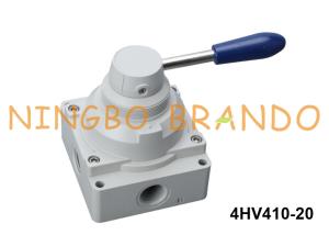 China 4HV410-20 Airtac Type 3/4'' Hand Lever Air Valve 4 Way 2 Position factory