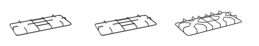 Household 2 Burner Gas Stove Iron Material Energy Efficiency Convenient Easy Cooking