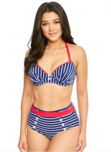 China Starboard Padded Halter Underwired Top factory