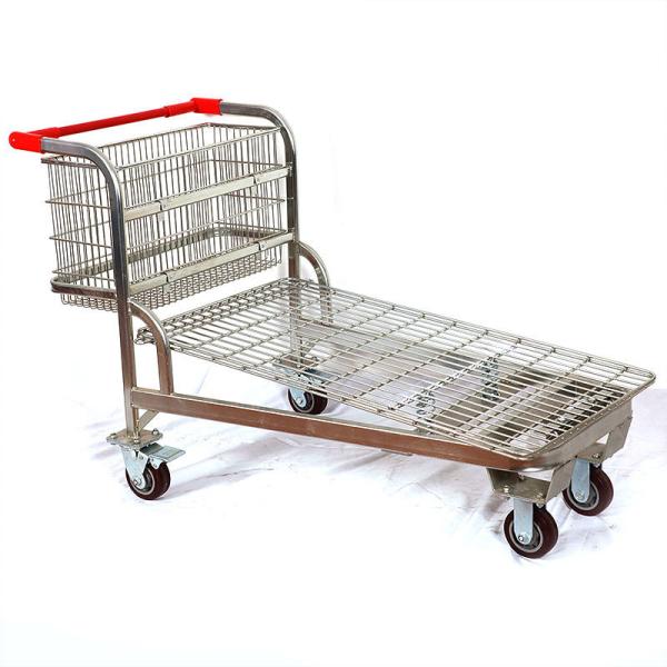 4 Wheels Load Capacity 500KG Heavy Duty Supermarket Transport Cargo Warehouse