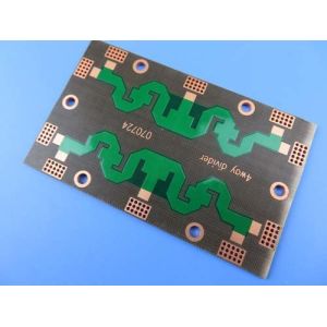High Frequency PCB On DK2.65 PTFE Double Sided With OSP and Green Mask for