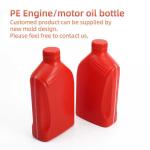 Custom Label Engine Oil Bottle PE Plastic Gasoline Lubricant Bottle