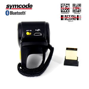 Bluetooth Ring Scanner / 2D Barcode Scanner Improve Distribution Operational