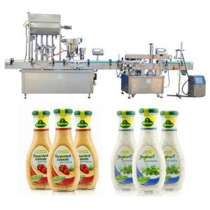 China 4 / 6 Heads Automatic Jam Filling Machine SS304 / 316 Material For Pharmaceuticals factory