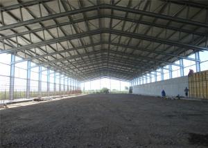 China Eco Friendly Steel Frame Storage Buildings With Sandwich Panel Wall Versatility factory