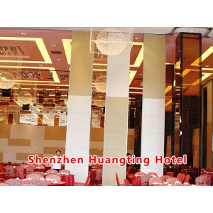 China Aluminum Movable Partition Wall with 105CM Thickness STC Rating 42-56dB and Up to 18M Height on sale