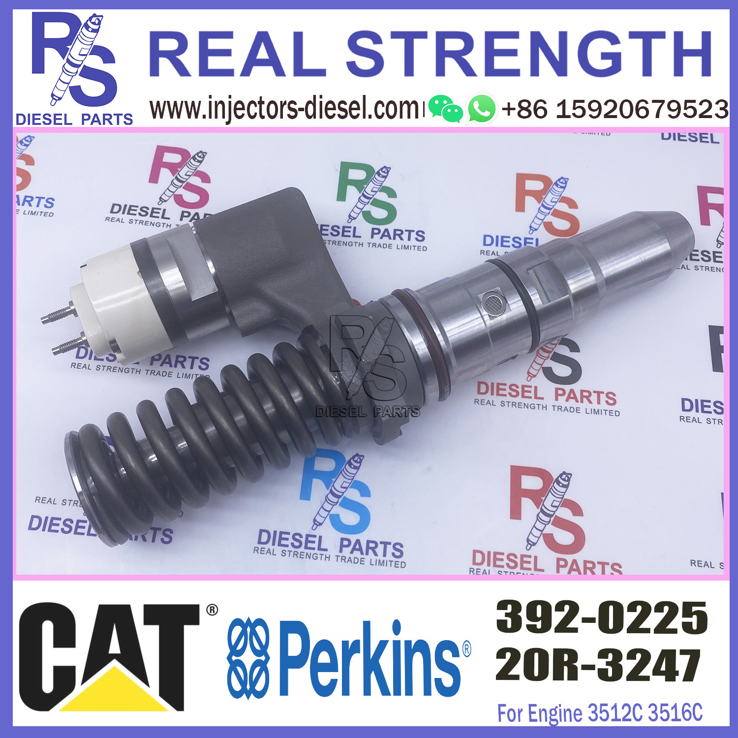 Injector Nozzle 392-0224 392-0225 392-0227 20R-3247 20R-2296 20R-0849 20R-1268 20R-1283 for Caterpillar 3508 3512 3516