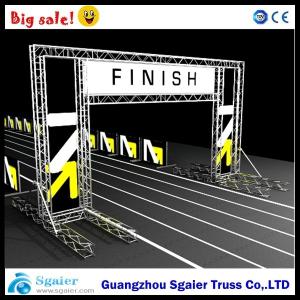 China 290mm - 1200mm Banner Global Truss Triangle , Durable Lighting Truss Rigging factory