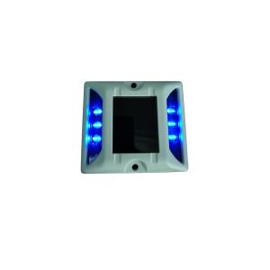 China Traffice Safe Anti UV 1000 Meters 125mm Solar LED Road Studs Reflective factory