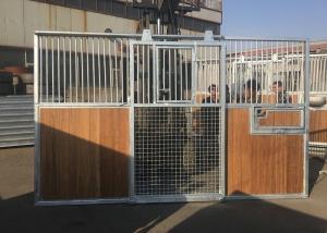 China Fabricated Pre Built Horse Stall Fronts High Strength Structural Steel Frame factory