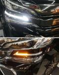 Toyota Vellfire 2016-2020 Car DRL LED Daytime Running Lights autobody parts