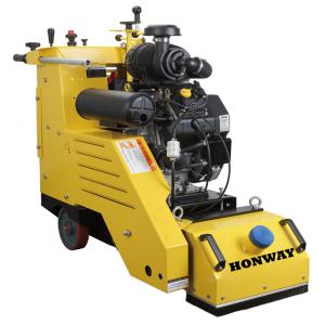 China Removing Floor Paint Self Propelled Scarifier With Cutter 250mm Working Width factory