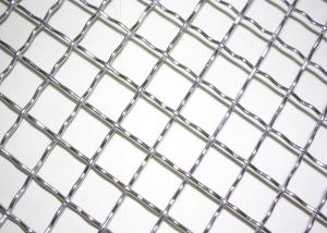 China Intermediate Crimped Wire Mesh SS316L SS310 Width Customized factory