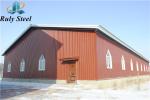 Pre Engineered Steel Structure Workshop Light Steel Building Hot-Rolled Steel
