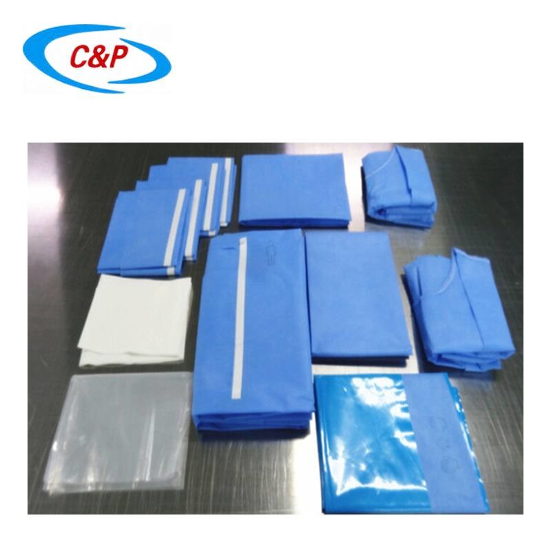 Highly Protective C-section Surgical Drape Pack For Safe Cesarean Procedures