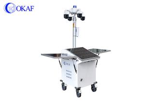 China Hd Mobile Security Trailer Solar Battery Power Cctv Camera Tower factory
