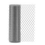 Rodent Proofing 3.0mm-4.00mm Cyclone Chain Wire Fencing With Top Barbed Wire