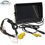 Black High Definition 4 Channel Car Monitor 7 "9" 10" Size Optional For A