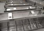 Hog Farm Fatten Weaner Automatic Feeder Trough SS304 Adjustable feed level