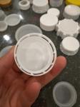 PE Plastic Bottle Screw Caps ISO9001 Childproof 38mm Plastic Caps