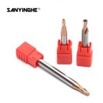 HRC50 4 Flute Solid Carbide Ball Nose End Mills R2xD4x50L Tungsten Carbide
