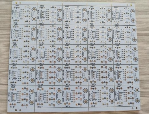 China 1oz Copper Thickness White Soldmask HASL Surface PCB Printed Circuit Board PCB Assembly Service Electronic Printed Circuit Board factory