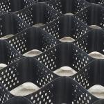 Road Construction Gravel Grid Geoell 445mm 1.27mm Thickness