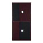 Fire Resistant Modern 6mm Thickness Metal Clothes Cupboard
