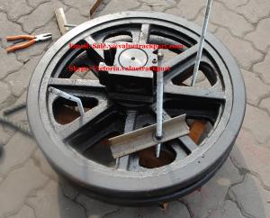 China HITACHI Crawler Crane KH500-2 Front Idler Assy factory