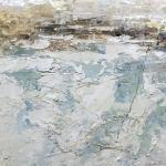 Contemporary Large Hand Painted Abstract Oil Painting on Canvas for Living Room
