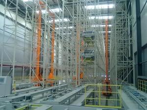 China SS400 Steel Intelligent ASRS Systems 300 - 1500kgs/level 800 - 3000mm Width factory