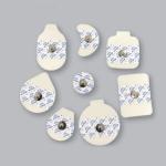 Nonwoven Adhesive Disposable ECG Monitoring Electrode For Adult Children