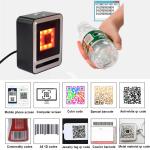 Platform Wired Desktop Barcode Scanner USB Handsfree 2D 1D 4mil Resolution