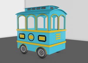 China 25 Seats Kids Trackless Train Amusement Ride For Theme And Amusement Parks factory