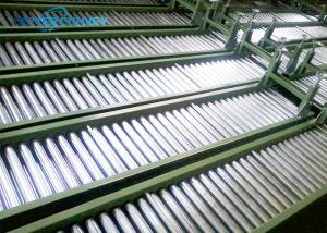 China Unloading Motorized Powered Flex Gravity Roller Conveyor factory
