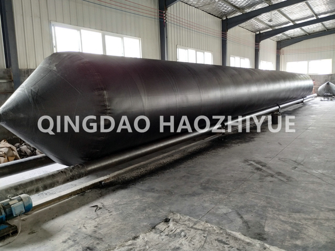 4-10 Layer Ship Launching Rubber Airbag , 0.05mpa Barge Launching Airbags