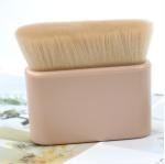 Dense Hair And Durable Plastic Handle Makeup Kabuki Brush Synthetic And Vegan