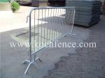 Hot Dipped Galvanized Crowd Control Fencing Easy Handle Corrosion Resistant