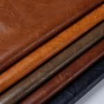 1.0mm Retro Crazy Horse Soft Semi-Pu Leather Brushed Bottom For Bags Furniture